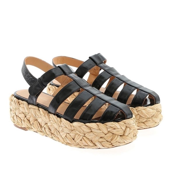 Paloma Barcelo Black Strappy Sandals - Picture 9 of 9